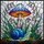 Detailed Mushroom Snail Stained Glass Tiffany Art - Iridescent Bell Flowers Mosaic Jewel Tones Stained Glass Suncatcher - 5