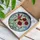 Hummingbird & Poppy Stained Glass Suncatcher - Detailed Tiffany Mosaic Art Jewel Tones - 3
