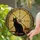 Black Cat Stained Glass Window, Ivy, Ancient Books - Arched Glowing Jewel Tone Art Gift Stained Glass Suncatcher - 2