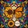 Tiffany Style Stained Glass Butterfly Sunflower - Mom Est 1990 Grandma Est 2023 Gift Stained Glass Suncatcher - 5