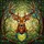 Stained Glass Deer Head Antlers Forest Memorial - Hunting In Heaven Dad 1938-2023 Remembrance Stained Glass Suncatcher - 5