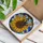 Bumblebee Sunflower Honeycomb Stained Glass - Tiffany Style Hexagonal Jewel Tones Stained Glass Suncatcher - 3