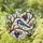 Tiffany Stained Glass Titmouse Chickadee Bird Purple Berries Branch Mosaic Art Decor Stained Glass Suncatcher - 1
