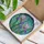 Intricate Iris Flowers Stained Glass Mosaic Tiffany Jewel Tone Floral Decor Gift Stained Glass Suncatcher - 3