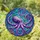 Purple Octopus Stained Glass Underwater Mosaic Art – Intricate Jewel Tones & Spiraling Tentacles Stained Glass Suncatcher - 1