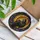 Stained Glass Skeletal Figure Reading Book Crescent Moon Mosaic Tiffany Style Colorful Stained Glass Suncatcher - 3