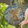 Shaggy Winged Dog Celestial Stained Glass - Glowing Jewel Tone Intricate Fur Stained Glass Suncatcher - 2
