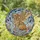 Shaggy Winged Dog Celestial Stained Glass - Glowing Jewel Tone Intricate Fur Stained Glass Suncatcher - 1