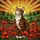Blissful Brown Tabby Cat Poppy Stained Glass - Tiffany Style Sunrise Window Decor Stained Glass Suncatcher - 5