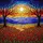 Luminous Full Moon Tiffany Stained Glass Bare Trees Wildflower Mountain Landscape Stained Glass Suncatcher - 5