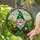 Stained Glass Gnome Beer Shamrock Design - Celtic Knot Tiffany Style Glass Art Gift Stained Glass Suncatcher - 2