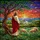 Stained Glass Jesus Sunset Landscape - Tiffany Style Religious Nature Contemplation Decor Stained Glass Suncatcher - 5