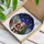 Santa Claus Christmas Tree Reindeer Presents Mailbox Stained Glass - Holiday Christmas Gift Stained Glass Suncatcher - 3