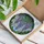 Detailed Tiffany Glass Wisteria Flowers - Violet Lavender Emerald Green Art Mosaic Stained Glass Suncatcher - 3