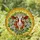 Cow Head Daisy Garland Elvira Name Stained Glass Tiffany Mosaic Art Amber Gold Stained Glass Suncatcher - 1