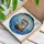 Vigilant Otter Tiffany Stained Glass - Jewel Tone Water Sky Detailed Fur Decor Stained Glass Suncatcher - 3