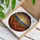 Radiant Sun Stained Glass, Autumn Trees, Mountain Mosaic, Colorful Window Decor Stained Glass Suncatcher - 3