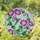 Emerald Hummingbird Pink Morning Glory Stained Glass - Tiffany Style Leaves Vines Stained Glass Suncatcher - 1
