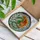 Majestic Green Dragon Stained Glass Decor - Glowing Jewel Tone Floral Mosaic Stained Glass Suncatcher - 3