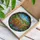Four Meerkats Stained Glass Art, Wildflowers Butterflies, Stylized Landscape Tiffany Style Stained Glass Suncatcher - 3