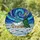 Winter Village Christmas Tree Starry Night Aurora Borealis Glowing Tiffany Holiday Art Stained Glass Suncatcher - 1