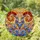 Intricate Ram Head Tiffany Stained Glass Mosaic with Coiled Horns & Floral Patterns Art Stained Glass Suncatcher - 1