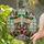 Christmas Stockings Candy Cane Holly Mosaic Tiffany Glass Ice Crystal Holiday Decor Gift Stained Glass Suncatcher - 2
