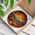 Autumn Landscape Setting Sun Mountains River Gnarled Trees Stained Glass Style - Fall Decor Stained Glass Suncatcher - 3