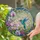 Hummingbird Orchid Crescent Moon Stained Glass Tiffany Style Light Rays Window Decor Stained Glass Suncatcher - 2