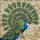 Majestic Peacock Stained Glass Art - Fanned Tail Jewel Tones Tiffany Mosaic Design Stained Glass Suncatcher - 5