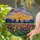 Dutch Windmills Tulip Field Sunset Cherry Blossoms - Jewel Tone Stained Glass Decor Stained Glass Suncatcher - 2