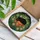 Black Cat Sleeping Terracotta Pot Tiffany Stained Glass - Green Vines Pink Roses Art Stained Glass Suncatcher - 3