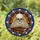 Realistic Human Skull Ancient Tome Tiffany Stained Glass - Arcane Books, Skulls & Candle Flames Stained Glass Suncatcher - 1