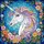Unicorn Head Rainbow Horn Tiffany Glass - Celestial Sky Floral Fantasy Mythical Gift Stained Glass Suncatcher - 5