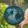 Spectral Woman Skeletal Pirate Dance - Underwater Tiffany Stained Glass Fantasy Art Stained Glass Suncatcher - 2