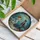 Stained Glass Woman Man Underwater Embrace - Tiffany Style Coral Reef Jewel Tone Art Gift Stained Glass Suncatcher - 3