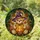 Teddy Bear Witch Hat Jack-o'-Lantern Autumn Foliage Intricate Mosaic Halloween Art Stained Glass Suncatcher - 1