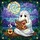 Ghost Reading Book Stained Glass Art - Twilight Moon Mountain Fantasy Landscape Stained Glass Suncatcher - 5