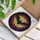 Colorful Stained Glass Bat Full Moon Night Sky Art - Intricate Star Mosaic Design Stained Glass Suncatcher - 3