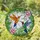 Two Hummingbirds Stained Glass Glowing Pink Floral Mosaic Tiffany Window Art Stained Glass Suncatcher - 1