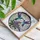 Hummingbird Pair Stained Glass Art - Tiffany Style Lavender Flowers & Iridescent Mosaic Stained Glass Suncatcher - 3