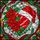 Santa Hat Heart Poinsettia Holly Leaves Snowflakes Christmas - Festive Holiday Decor Gift Stained Glass Suncatcher - 5