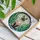 Regal Siamese Cat Tiffany Style Stained Glass - Aquatic Foliage Mosaic Sky Water Stained Glass Suncatcher - 3