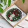 Christmas Stocking Holly Wreath Tiffany Stained Glass Art - Festive Holiday Decor Gift Stained Glass Suncatcher - 3