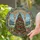 Christmas Tree Stained Glass Mountain Landscape Tiffany Style Ornaments Home Decor Stained Glass Suncatcher - 2