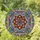 Stained Glass Rosette Mandala Tiffany Style Jewel Tones Intricate Geometric Floral Mosaic Stained Glass Suncatcher - 1