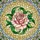 Intricate Blooming Rose Stained Glass Tiffany Style - Jewel Tone Mosaic Leaves Art Stained Glass Suncatcher - 5