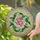Intricate Blooming Rose Stained Glass Tiffany Style - Jewel Tone Mosaic Leaves Art Stained Glass Suncatcher - 2