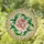 Intricate Blooming Rose Stained Glass Tiffany Style - Jewel Tone Mosaic Leaves Art Stained Glass Suncatcher - 1