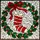 Red Christmas Stocking Holly Wreath Berries Tiffany Glass - Christmas Holiday Decor Gift Stained Glass Suncatcher - 5